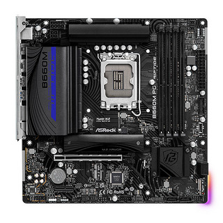 ASRock 华擎 B660M PG Riptide M-ATX主板（Intel LGA1700、B660）