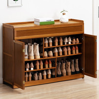 MU MA REN 木马人 624SMXG01 带门多功能鞋柜 四门5层