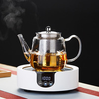 绿昌明 高硼硅玻璃煮茶壶 900ml