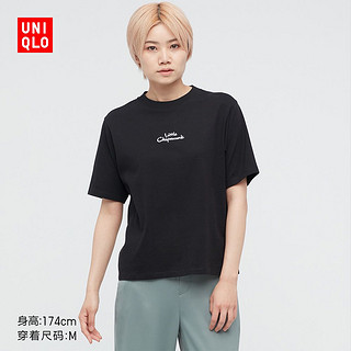 UNIQLO 优衣库 女装 (UT) DISNEY印花圆领T恤短袖(迪士尼奇奇蒂蒂) 442576