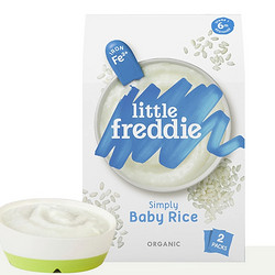 LittleFreddie 小皮 进口高铁婴幼儿大米粉160g*3盒宝宝辅食营养米糊6月+