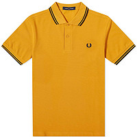 FRED PERRY 男士双尖头Polo衫