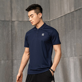 361° 男子POLO衫 652124125 深墨蓝 XXXXL