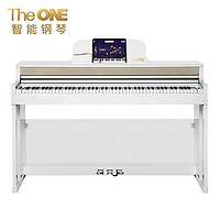 The ONE 壹枱 智能钢琴 电钢琴88键重锤 升级演奏版电钢  成年人儿童乐器  纯爱白