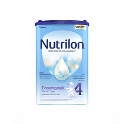 Nutrilon 诺优能 牛栏Nutrilon荷兰牛栏诺优能原装进口婴幼儿配方牛奶粉800g 4段 六罐装（1-2岁）