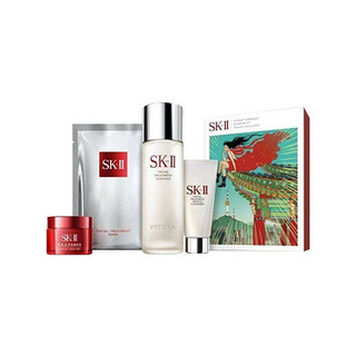 SK-II 畅销体验套装（神仙水75ml+大红瓶霜15ml+洁面乳20ml+前男友面膜1片）