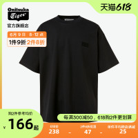鬼塚虎 [新品]OnitsukaTiger鬼塚虎OVERSIZE TEE中性圆领百搭T恤2183A857