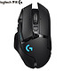 PLUS会员：logitech 罗技 G502 LIGHTSPEED 2.4G蓝牙 无线鼠标 25600DPI RGB