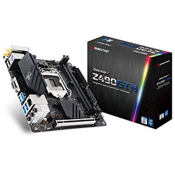 BIOSTAR 映泰 Z490GTN Mini-ITX主板（Intel LGA1200、Z490）