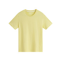 Baleno 班尼路 男女款圆领短袖T恤 88902284 粉柠檬黄 L