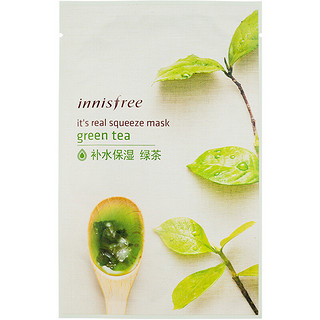 innisfree 悦诗风吟 绿茶真萃鲜润面膜