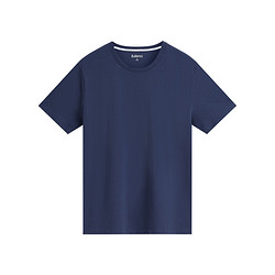 Baleno 班尼路 男女款圆领短袖T恤 88902284 中蓝 M