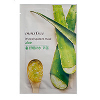 innisfree 悦诗风吟 芦荟真萃鲜润面膜