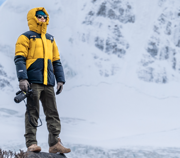 小编精选scaler思凯乐户外鹅绒加厚羽绒服男短款