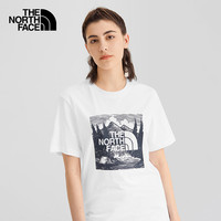 THE NORTH FACE 北面 情侣款运动T恤 7WAP