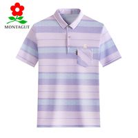 MONTAGUT 梦特娇 6889 男士短袖POLO衫
