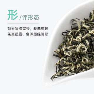 卢正浩  茶叶绿茶 特级二等青白碧螺春春茶罐装 50g