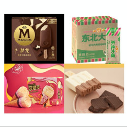 天猫超市  梦龙/可爱多/东北大板组合促销（梦龙低至3.7/支、可爱多3.3/支、东北大板2.4/支）