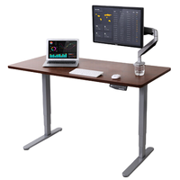 Loctek 乐歌 E4系列 电动升降电脑桌 胡桃木色 180cm