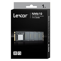 Lexar 雷克沙 NM610 M.2 NVMe 固态硬盘 1TB