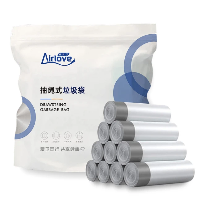 Airlove 爱尔卫 加厚抽绳式垃圾袋