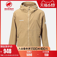 MAMMUT 猛犸象 新款Hiking 户外运动休闲防风防泼水夹克外套男上衣