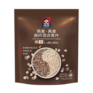 QUAKER 桂格 黑麦燕麦 高纤混合麦片 900g