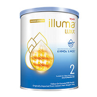 PLUS会员：illuma 启赋 HMO系列 未来版 较大婴儿奶粉 港版 2段 350g