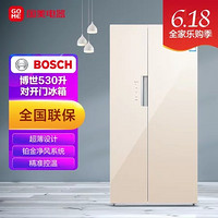 BOSCH 博世 对开门冰箱 BCD-530W(KAS52E68TI)曲奇金