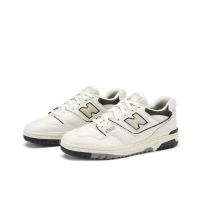 new balance NB官方22新款BB550LWT男鞋女鞋时尚潮流运动休闲鞋 米色/黑色 BB550LWT 42(脚长26.5cm)