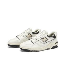 new balance NB官方22新款BB550LWT男鞋女鞋时尚潮流运动休闲鞋 米色/黑色 BB550LWT 42(脚长26.5cm)