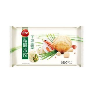 三全 私厨水饺 干贝韭菜口味 600g