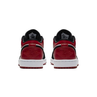 AIR JORDAN 正代系列 Air Jordan 1 Low 男子篮球鞋 553558-116 黑红脚趾 41