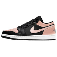 AIR JORDAN 正代系列 Air Jordan 1 Low 男子篮球鞋 553558-034 黑/粉/白 43