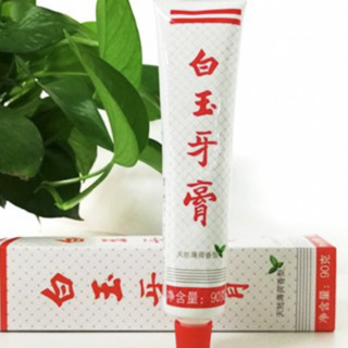 白玉 牙膏 天然薄荷香型 90g*3支