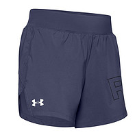 UNDER ARMOUR 安德玛 Launch Sw 女子运动裤 1350194-497 蓝色 XL