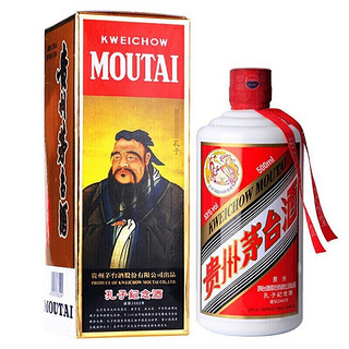 MOUTAI 茅台 孔子纪念酒  酱香型白酒 53度 500ml 单瓶装