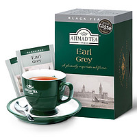 AHMAD 亚曼 伯爵红茶20包 原装进口茶叶 英式经典袋泡红茶包