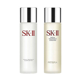 SK-II 【专享】SK-II PITERATM基础护肤套组(神仙水230ml+清莹露230ml) 提亮肤色