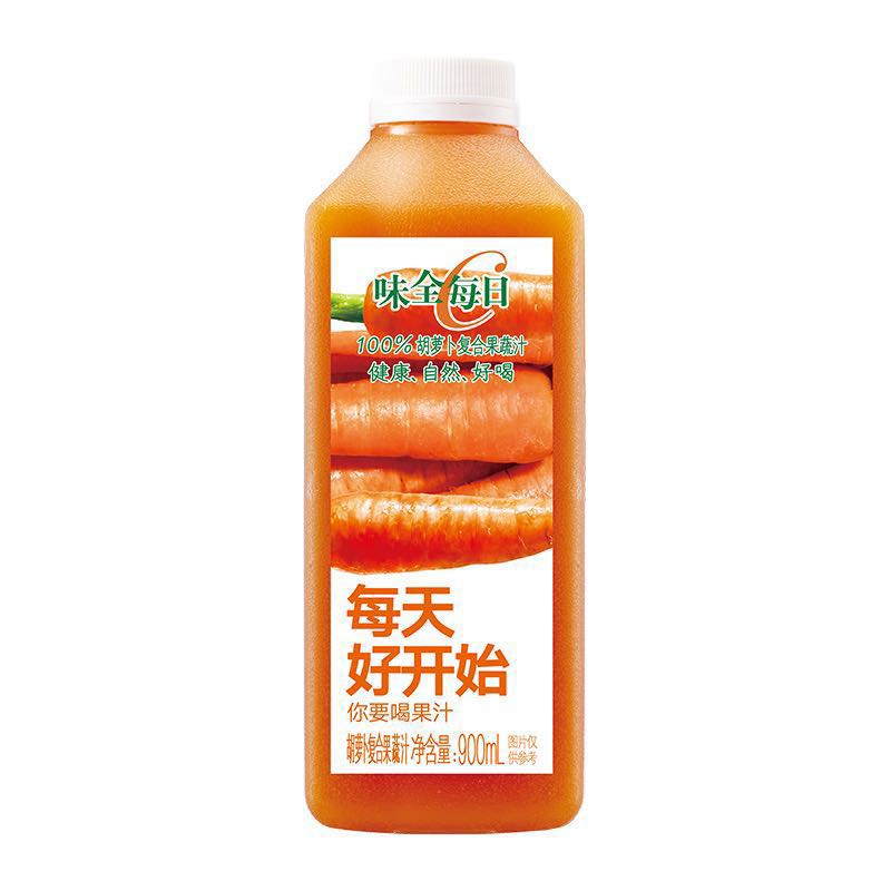 WEICHUAN 味全 每日C胡萝卜果蔬汁 900ml