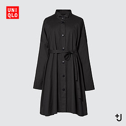 UNIQLO 优衣库 +J 女装衬衫式连衣裙 446406