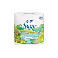 elleair 大王爱璐儿 大王（GOO.N）爱璐儿elleair 心韧棉感立体压花型 24卷（整箱销售）冲水即溶