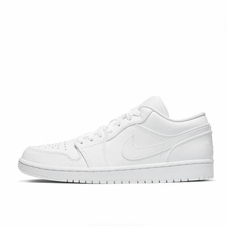 AIR JORDAN 正代系列 Air Jordan 1 Low 男子篮球鞋 553558-126 白色 42