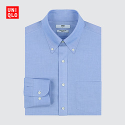 UNIQLO 优衣库 男士修身防皱衬衫 439608