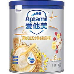 Aptamil 爱他美 婴幼儿水果谷物奶米粉 300g