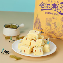 老鼎丰 哈老鼎丰东北雪糕哈尔滨特产舀着吃的冰糕网红冰淇淋 朗姆味