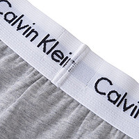 Calvin Klein 恩（Calvin Klein）CK 男士平角内裤套装套盒黑白灰三条装 送男友礼物 U2664G 998 M