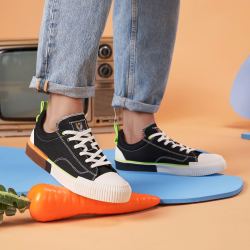 xtep特步帆布鞋男兔八哥联名帆布鞋潮流时尚低帮舒适百搭运动鞋男鞋