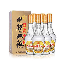 双沟 大曲 46度480ml*6瓶整箱装 双沟名玻浓香型白酒 自饮优质粮食酒 优级酒质口感绵柔 粮食酒 整箱装