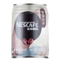 Nestlé 雀巢 进口咖啡(Nescafe)即饮咖啡饮料 欧陆奶滑口味250ml*6罐装